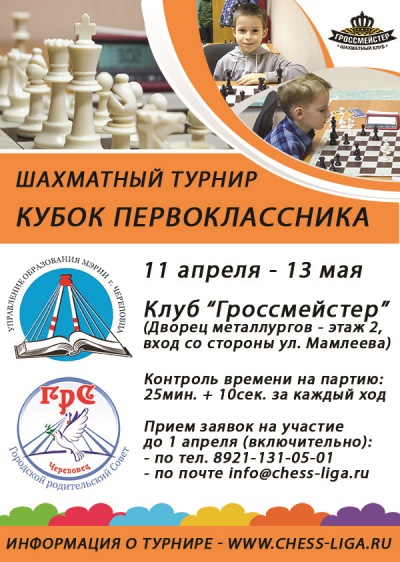 Кубок первоклассника 2016 в Череповце
