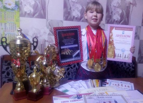 Агалыкова Ангелина шахматы в Киргизии